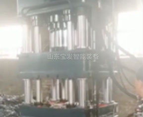 薄板拉伸液压机操作视频